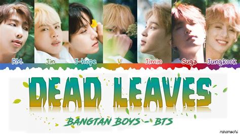 dead leaves bts lyrics